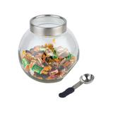 Pojemnik szklany z magnetyczną łyżeczką