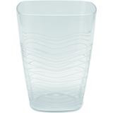 Wiaderko do szampana Waves, plastikowe, klarowne