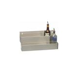 Speed Rack dwustopniowy, stal nierdzewna, na 2x6 butelek, 56x21x25,5cm
