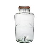 Słój, słoik Nantucket Punch Barrel 8,5L ze stalowym kranikiem