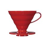 Hario plastikowy Drip V60-02 Czerwony
