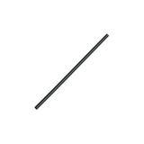 Słomki Rurki cocktailowe Jumbo (wielokrotnego użytku) , czarne, 22cm, 250szt
