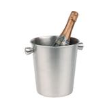 Wiaderko do szampana, stal nierdzewna, matowe wykończenie