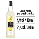 Syrop 1883 Routin Cytryna, szklana butelka 1L