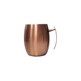 Kubek stalowy Round Julep Mug, pokryty miedzią 400ml