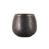 Kubek 400ml KERA Oskar bez ucha, kolor hematyt