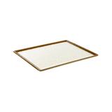 Talerz z melaminy APS STONE ART GN 1/2, 32,5x26,5cm (ze stopkami antypoślizgowymi)