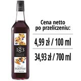 Syrop 1883 Routin Muffinka Jagodowa, szklana butelka 1L