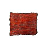 Półmisek prostokątny 35x27cm KERA Moku, kolor rubin