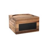 Stojak drewniany na słój z kranikiem 8, 5L, z tabliczką