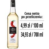 Syrop 1883 Routin Pieprz Cayenne (Spicy), szklana butelka 1L