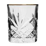 Szklanka niska Paris Prestige Line 310ml, złoty rant