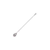 Łyżka barmańska Teardrop, stal nierdzewna, posrebrzana 30cm