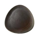 Talerz płytki 37cm KERA Delta, kolor hematyt