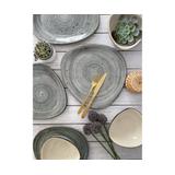 Talerz głęboki 32cm KERA Delta, kolor szary