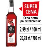 Syrop 1883 Routin Grenadine, szklana butelka 1L