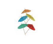 Parasolki cocktailowe, mix kolorów, 8cm, 144szt