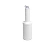 Przezroczysty pojemnik do nalewania APS O 9 cm, wys.: 33 cm, 0,85 ltr.