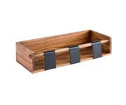Drewniana ekspozycja / stacja APS 40 x 16 cm, wys.: 9 cm