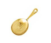 Sitko barmańskie (Julep strainer Delux), pozłacane