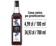 Syrop 1883 Routin Jagoda, szklana butelka 1L