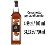 Syrop 1883 Routin Karmel, szklana butelka 1L