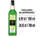 Syrop 1883 Routin Melon Kantalupa (Melon Musk), szklana butelka 1L