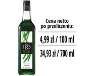 Syrop 1883 Routin Pandan, szklana butelka 1L