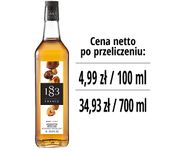 Syrop 1883 Routin Grillowany Orzech Laskowy, szklana butelka 1L