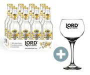 Lord of Taste, zestaw promocyjny - 12x Premium Indian Tonic Water + Kieliszek Copa GRATIS
