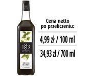 Syrop 1883 Routin Herbata Mrożona o Smaku Kwiatu Bzu, szklana butelka 1L