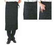 Zapaska kelnerska (fartuch) z kieszonką 100x80cm, czarna