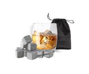 Zestaw kamieni granitowych do schładzania whiskey w woreczku (8szt.)