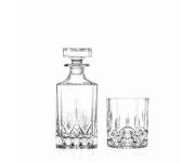 Zestaw do Whisky Opera RCR (Karafka Opera 750ml plus 6x Szklanka niska Opera RCR 300ml)