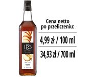 Syrop 1883 Routin Jabłko, szklana butelka 1L