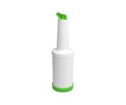 Zielony pojemnik do nalewania APS O 9 cm, wysokość 33 cm