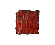 Talerz kwadratowy 21x21cm KERA Moku, kolor rubin