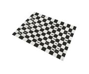 Papier pakowy powlekany tłuszczoodporny, wzór szachownica, 22+8PE 30x40, op.1000 arkuszy