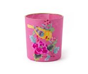 Świecznik Tealight Kolorowy Ptak Rose