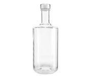 Butelka szklana z zakrętką (GPI) BRASS 700ml, okrągła