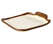 Talerz -CROCKER- APS 14 x 13 cm, wys.: 2,5 cm