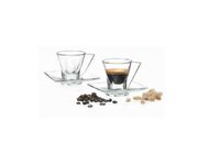 Filiżanka do espresso Fusion RCR 70ml ze spodkiem (zestaw 2szt.)