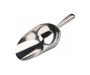 Szufelka do lodu aluminiowa, średnia 12 oz