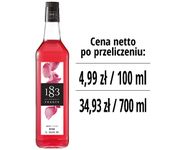 Syrop 1883 Routin Róża, szklana butelka 1L