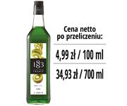 Syrop 1883 Routin Kiwi, szklana butelka 1L