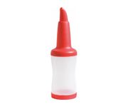Butelka do soku Easypour, czerwona, 1L