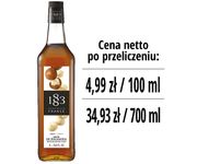 Syrop 1883 Routin Orzech Macadamia, szklana butelka 1L