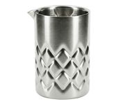 Kubek (Mixing Cup) barmański z lejkiem, podwójna ścianka, stal nierdzewna, 700ml