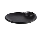 Talerz -NERO- APS 24 x 20 cm, wys.: 2,5 cm