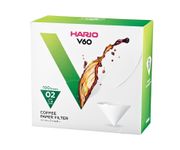Hario filtry papierowe V60 2fil., 100 szt |VCF-02-100WK| BOX